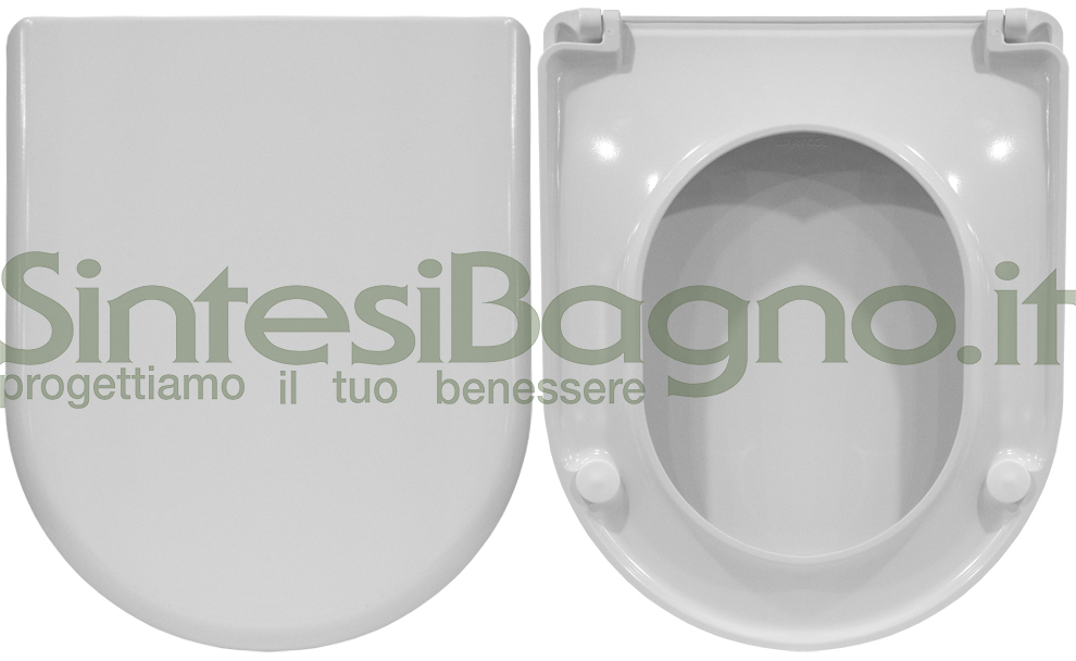 Asiento de inodoro ORIGINAL, de resina termofraguante, para inodoro Starck 2 DURAVIT