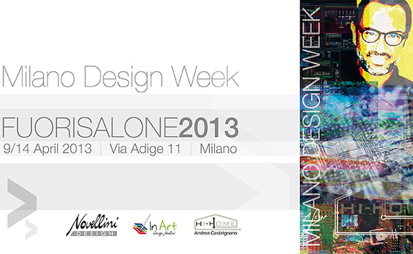 Novellini parteciperà al Fuori Salone - Salone del Mobile 2013 MI dal 9 al 14 aprile
