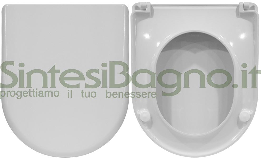 ORIGINAL toilet seat made of thermosetting resin, for the series Starck 2 DURAVIT toilet