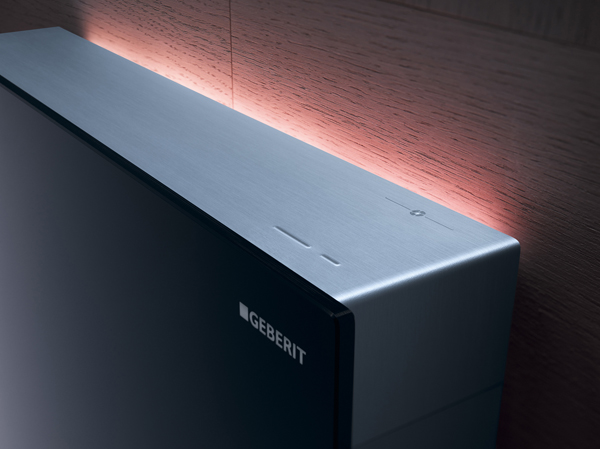 Il modulo per WC Geberit Monolith Plus con luce d'ambiente Comfort Light