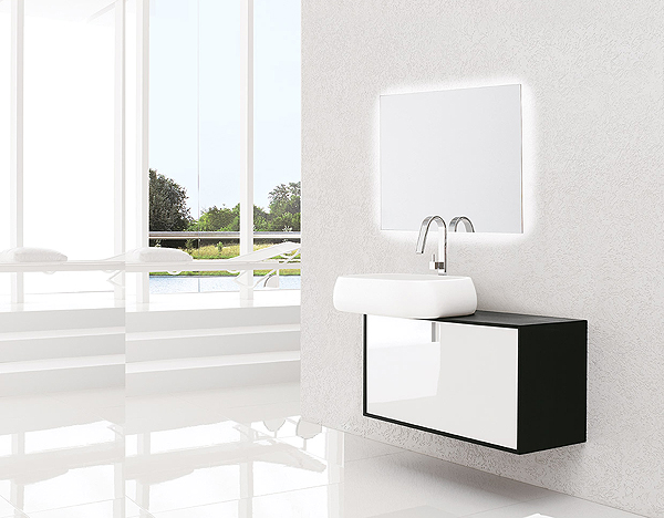 GALAXY | Specchiera bagno retroilluminata LED