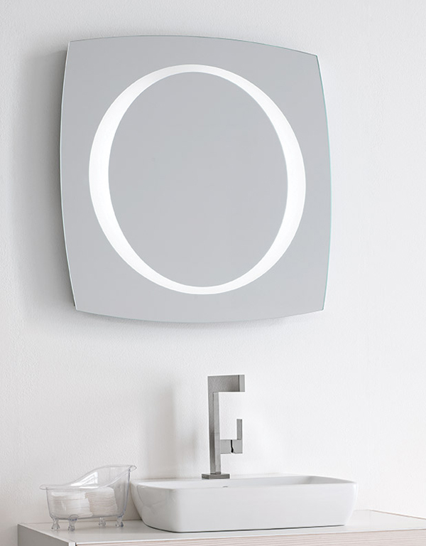 SIRIUS | Specchiera bagno retroilluminata LED