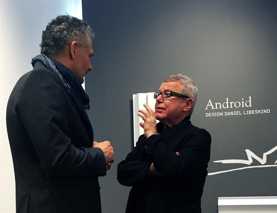 Daniel Libeskind presenta Android di Antrax It al Salone del Mobile 2016