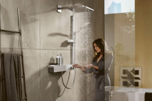 Miscelatore termostatico hansgrohe Shower Tablet 600: la soluzione ideale per bimbi e anziani