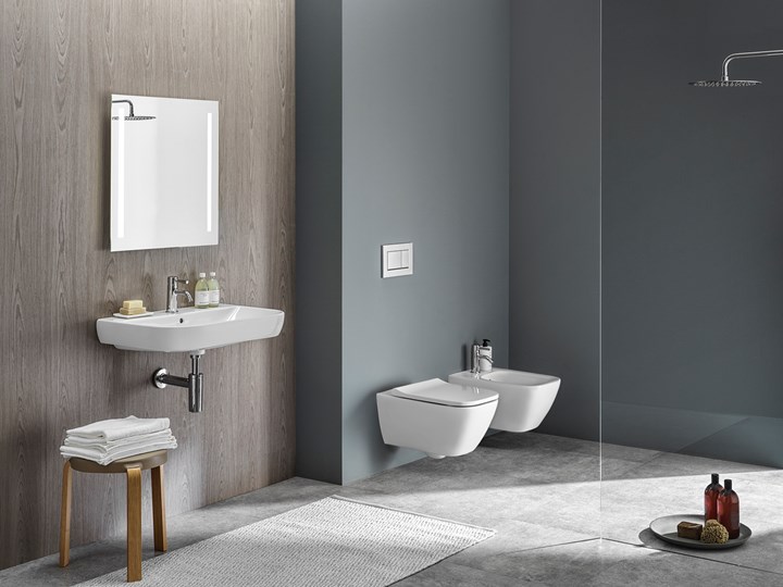 Geberit Smyle. Collezione completa e modulare di lavabi, sanitari, mobili e complementi d'arredo