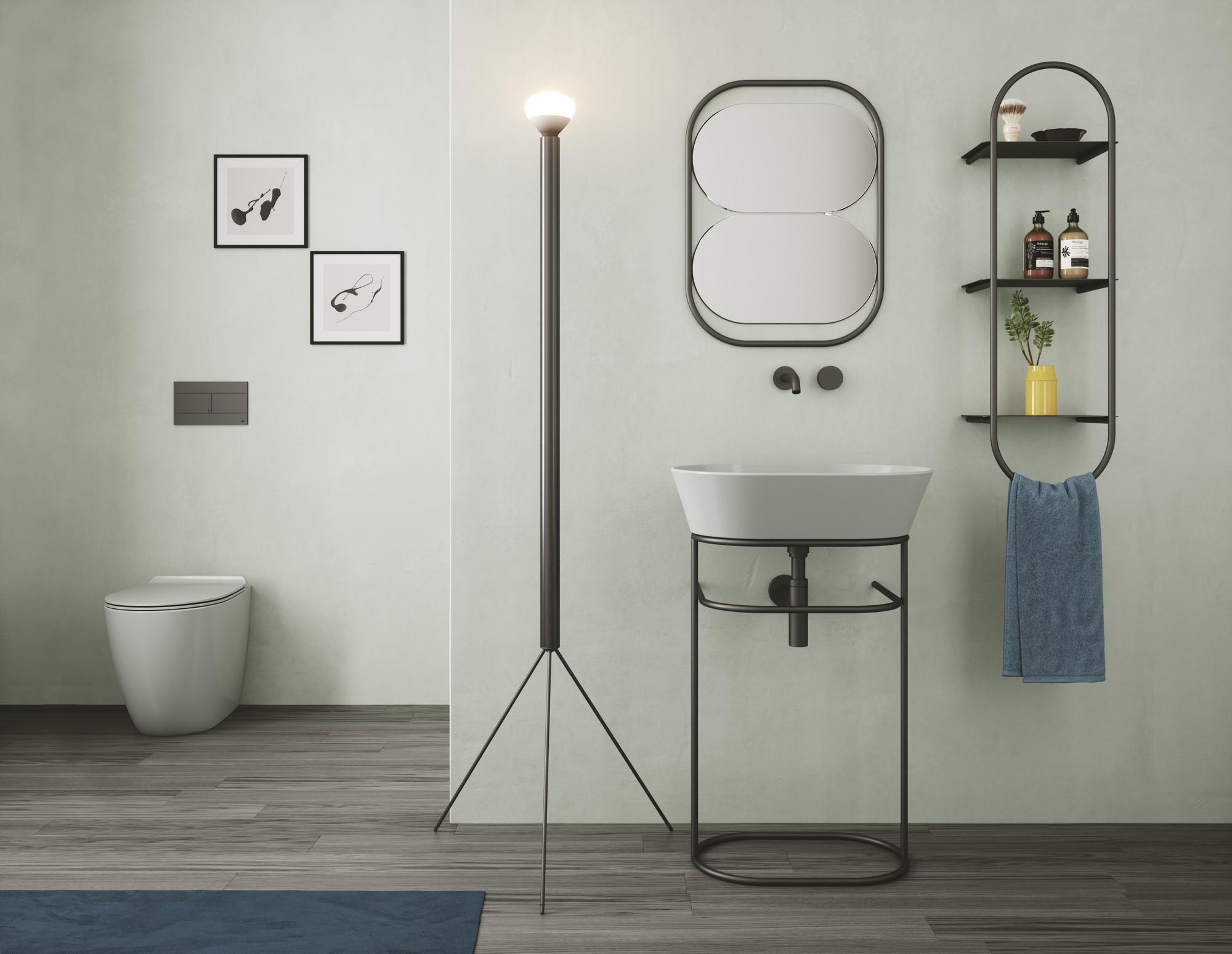 WAVE BY SIMAS, UN POLIEDRICO SISTEMA D’ARREDO PER LA SALA DA BAGNO