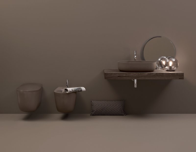 NOLITA: CERAMICA CONTEMPORANEA. Nuovi colori per la collezione bagno completa firmata Kerasan