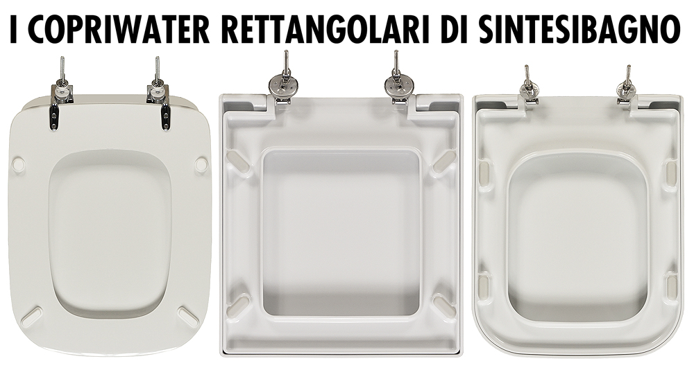 Esiste il copriwater rettangolare universale 🚽? I copriwater rettangolari  sono tutti uguali o ci sono varie forme e dimensioni? - ARREDOBAGNO NEWS