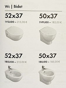 Il vecchio copriwater 🚽 Zero light 48 Catalano. Da non confondere con New light 52 o New light 53 rettangolare
